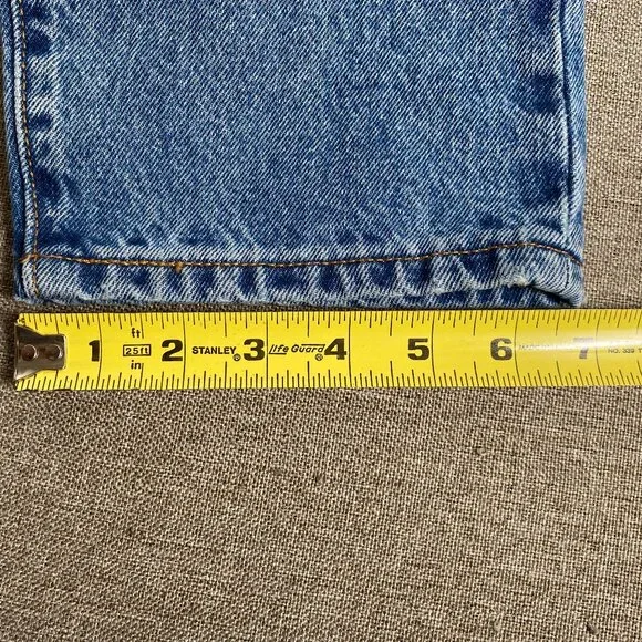 Levi's Premium 501 Cropped Denim Jeans Women's 28 High Rise Blue Casual NWT - Picture 13 of 14